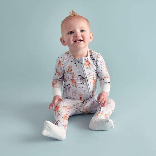 Zoo Babies Convertible One Piece