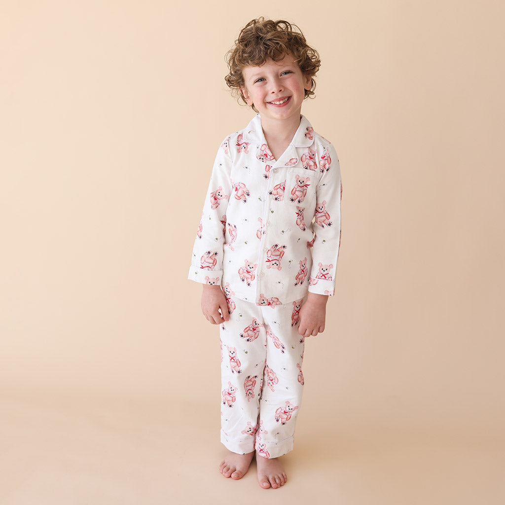 Theodoromeo Flannelette Luxe Pajama Set
