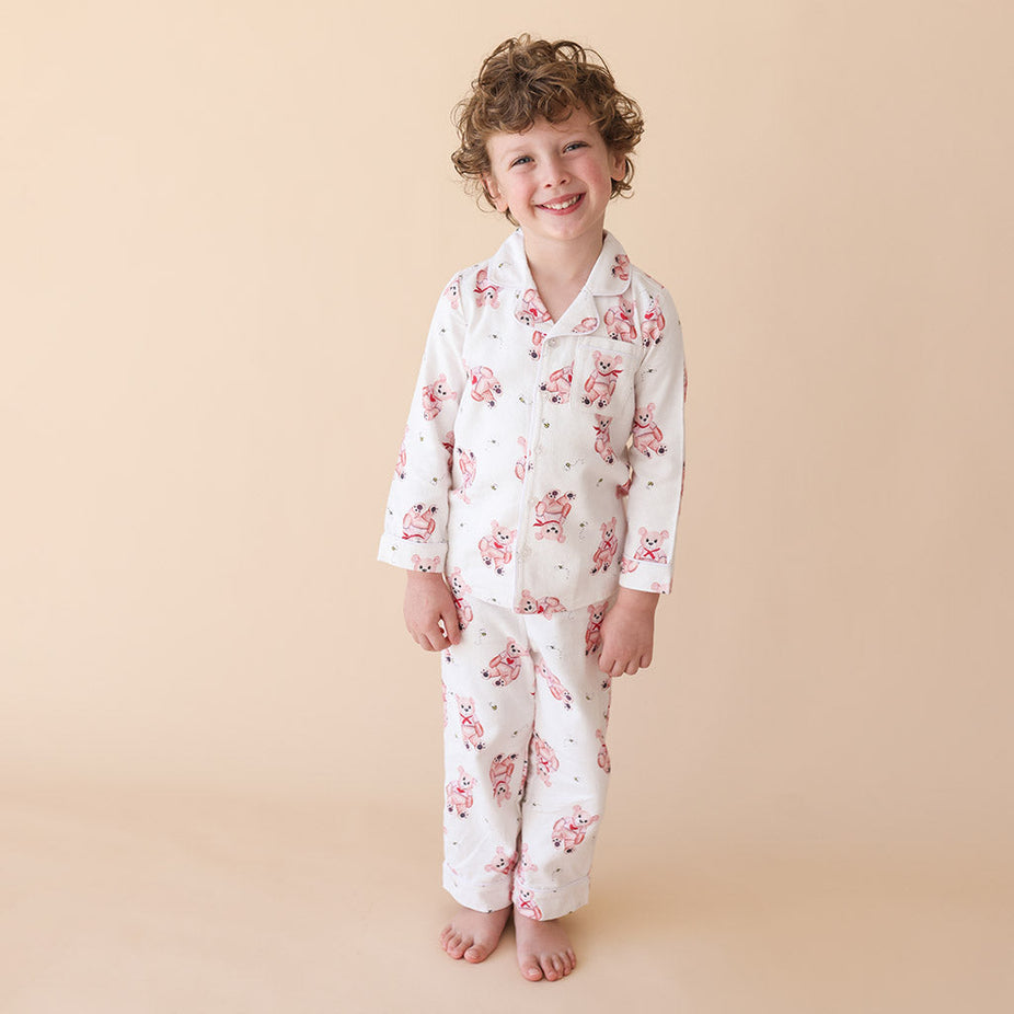 Theodoromeo Flannelette Luxe Pajama Set