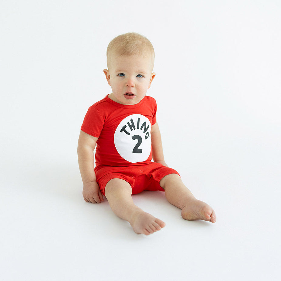 Dr. Seuss Thing 2 Short Romper