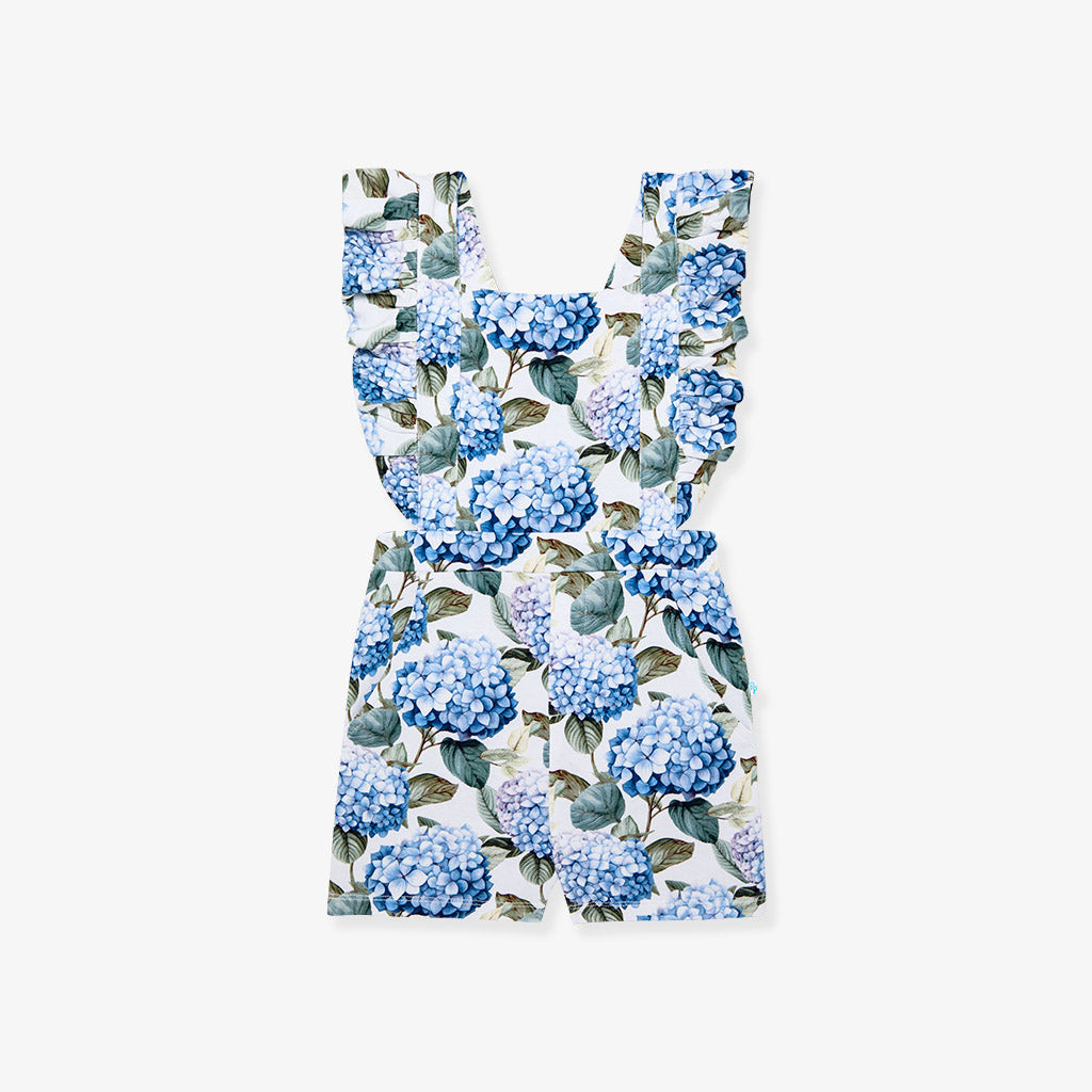 Abigail French Terry Short Overalls