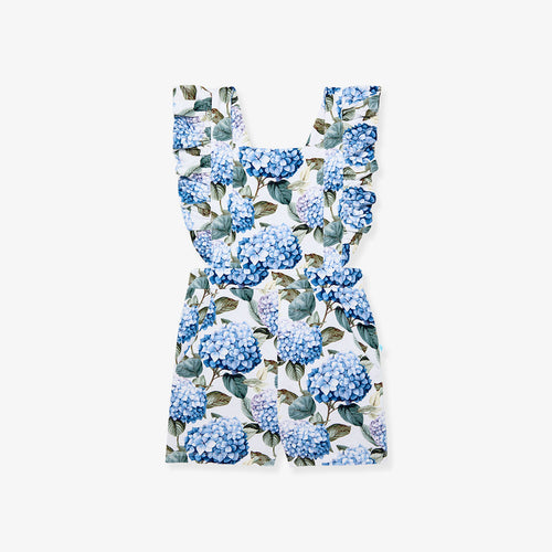 Abigail French Terry Short Overalls