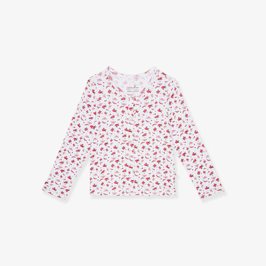American Girl® Rosebud Pointelle Cardigan