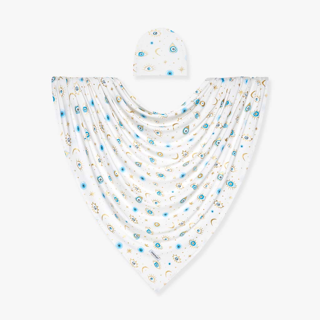 Ethereal Fiona Swaddle Beanie Set