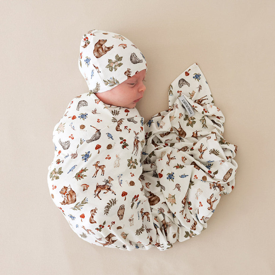 Iridessa Swaddle Beanie Set