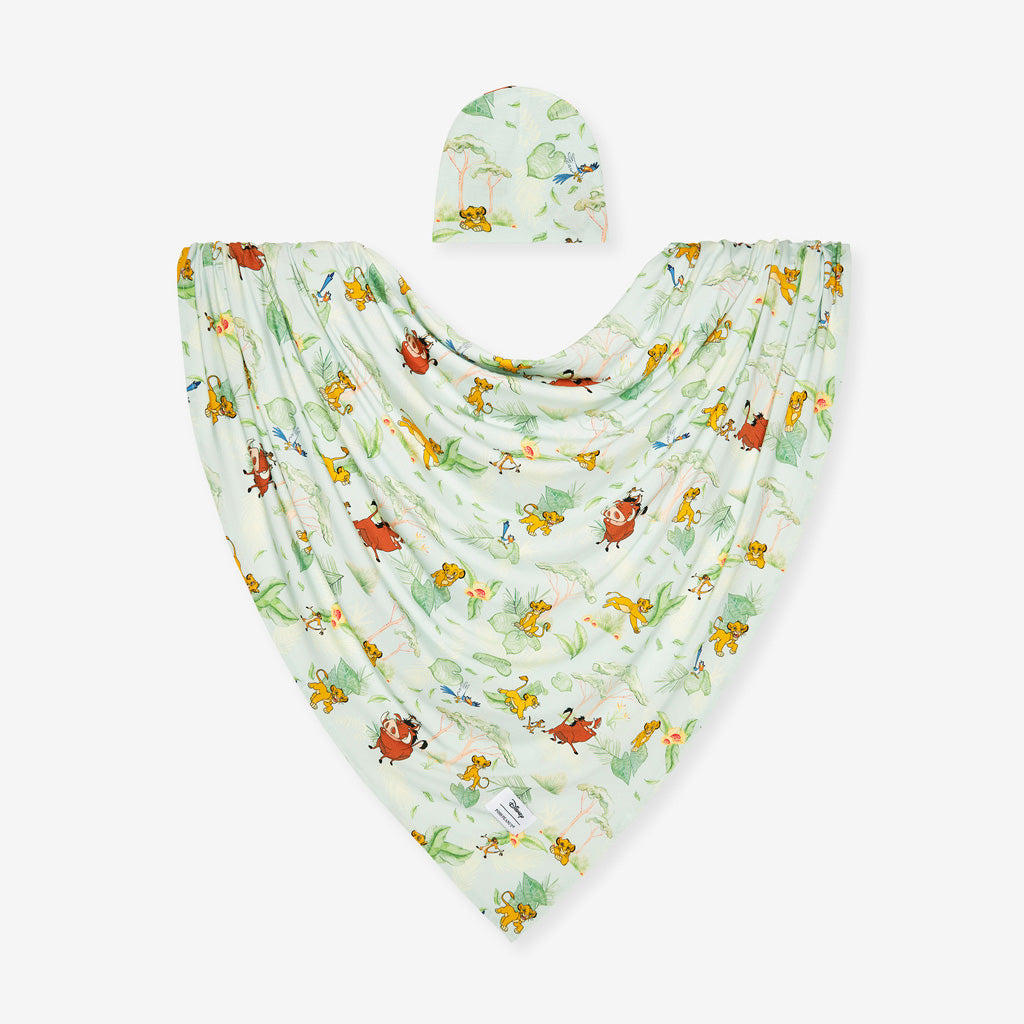 Disney Simba & Friends Swaddle Beanie Set