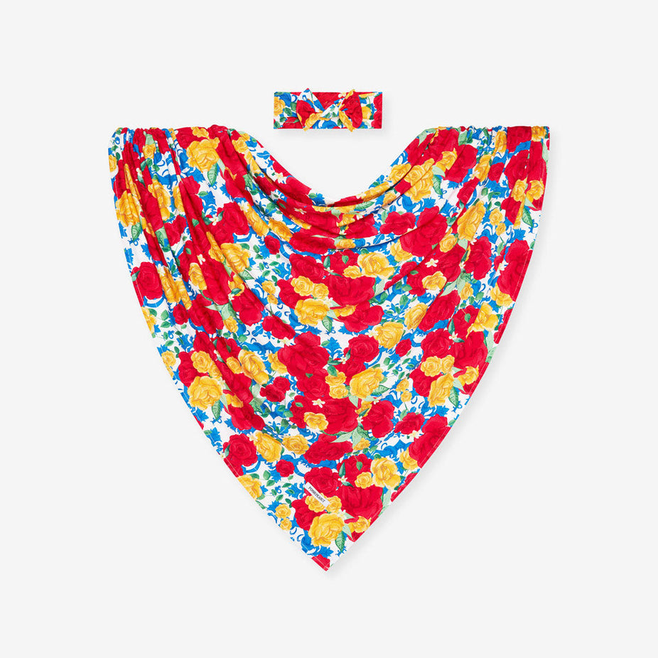 Valentina Swaddle Headband Set
