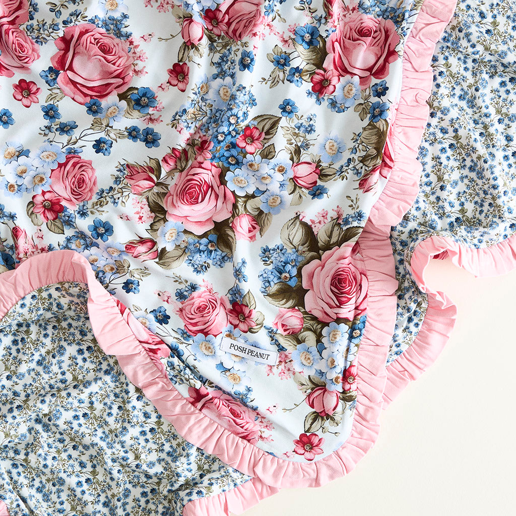 Mimi & Covent Garden Ruffled Luxette Patoo® Blanket