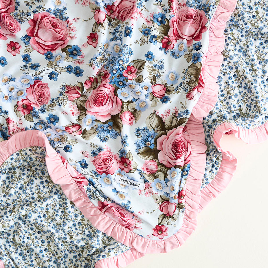 Mimi & Covent Garden Ruffled Luxette Patoo® Blanket