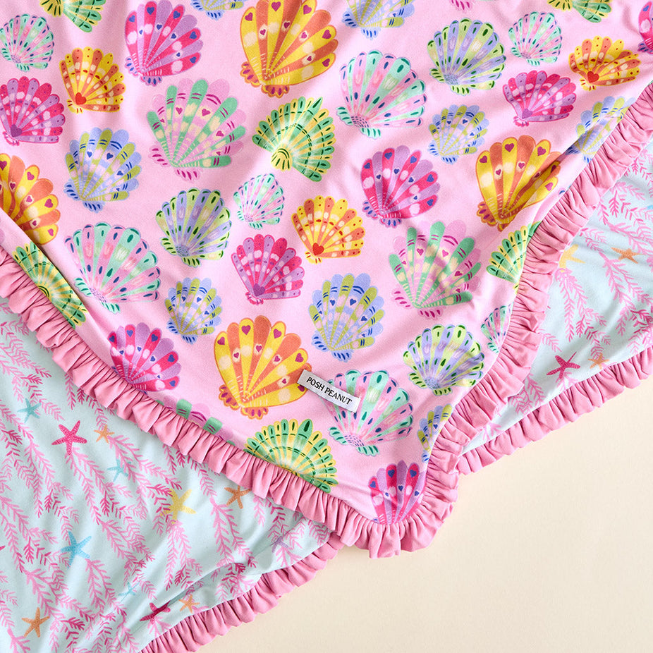 Catalina & Lena Ruffled Luxette Patoo® Blanket