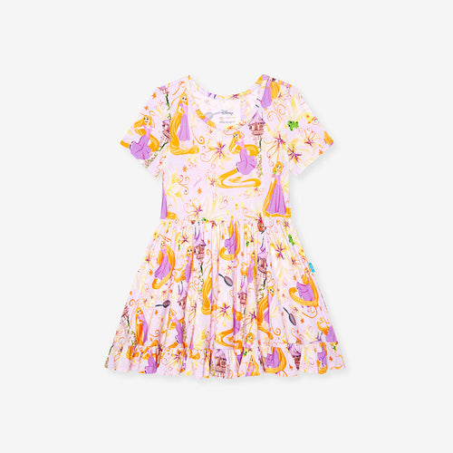 Disney Princess Rapunzel Ruffled Twirl Dress