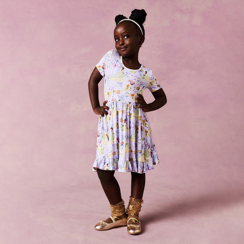 Disney Princess Tiana Ruffled Twirl Dress