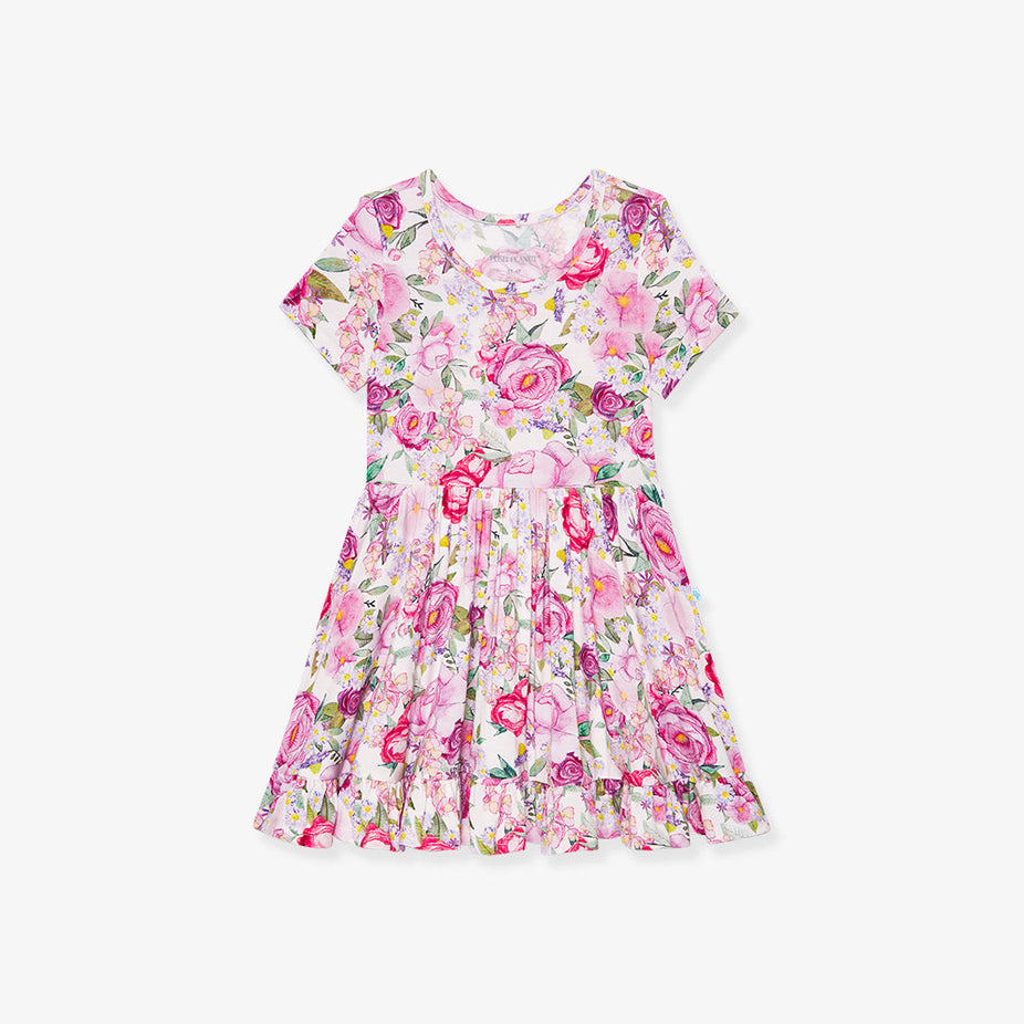 Elly Ruffled Twirl Dress