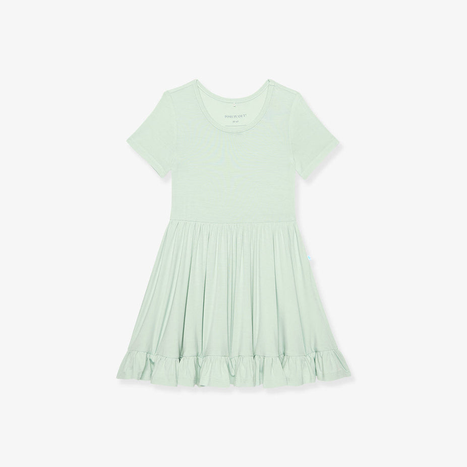Surf Spray Ruffled Twirl Dress