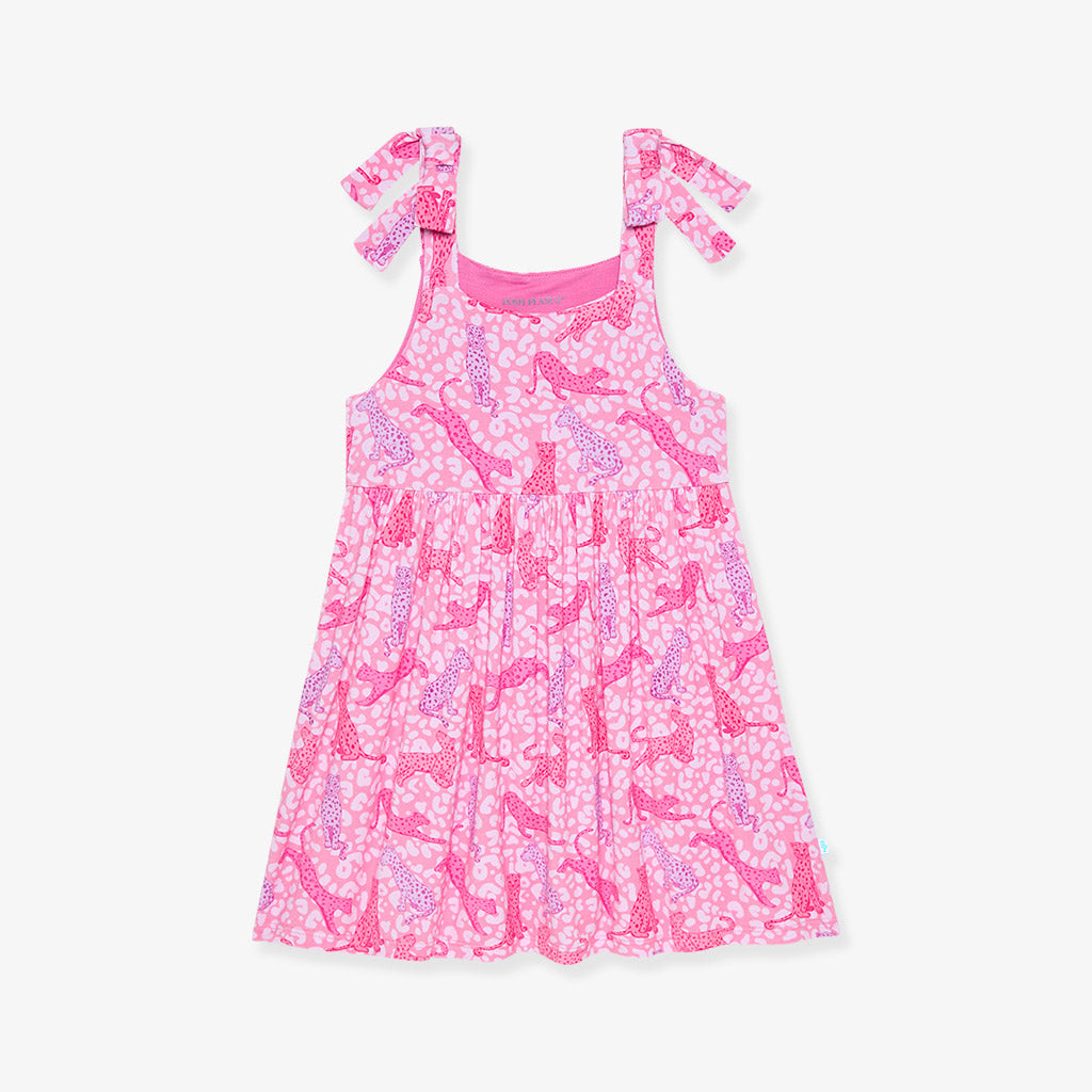 Le Chat Bow Babydoll Dress