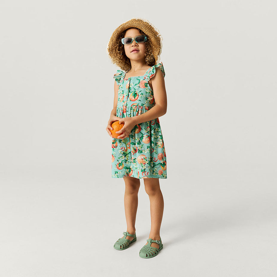 Arancia Bamboo Challis Button-Down Dress
