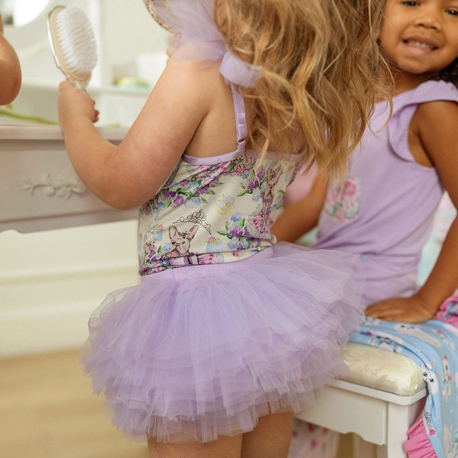 Lavender Haze Tulle Skort
