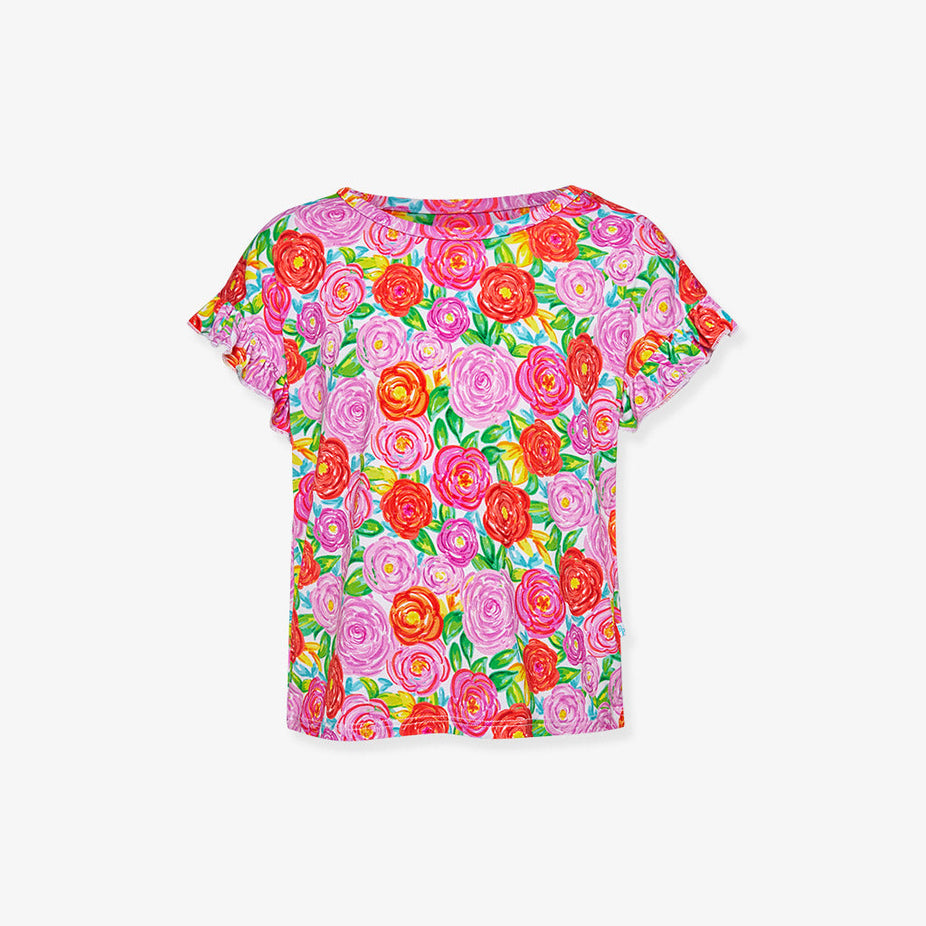 Pluen Ruffled Boxy Tee