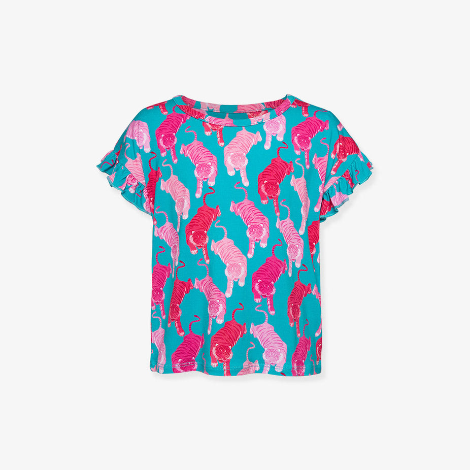 Le Tigre Ruffled Boxy Tee
