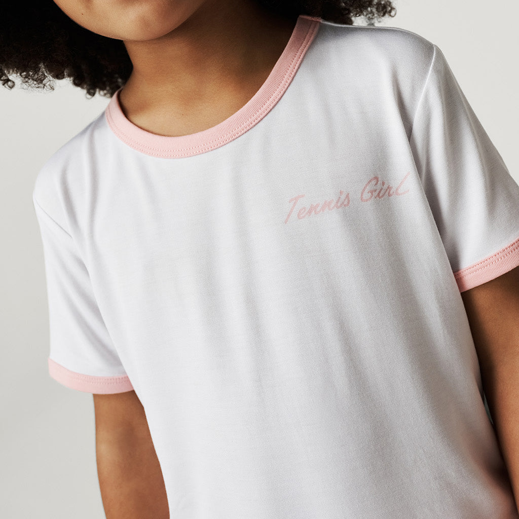 Tennis Girl Varsity Tee