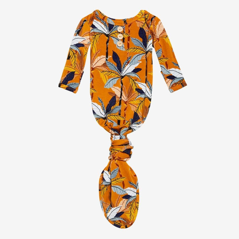 Summer Tropics Button Knotted Gown
