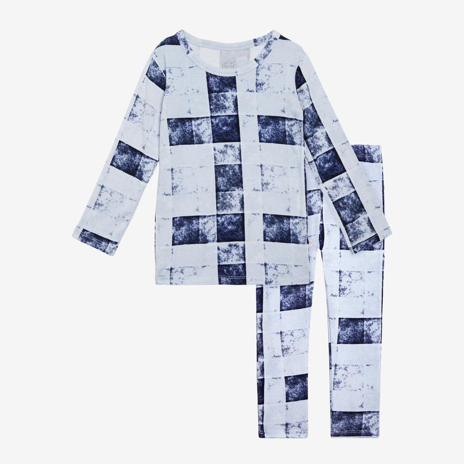Denim Plaid Pajamas