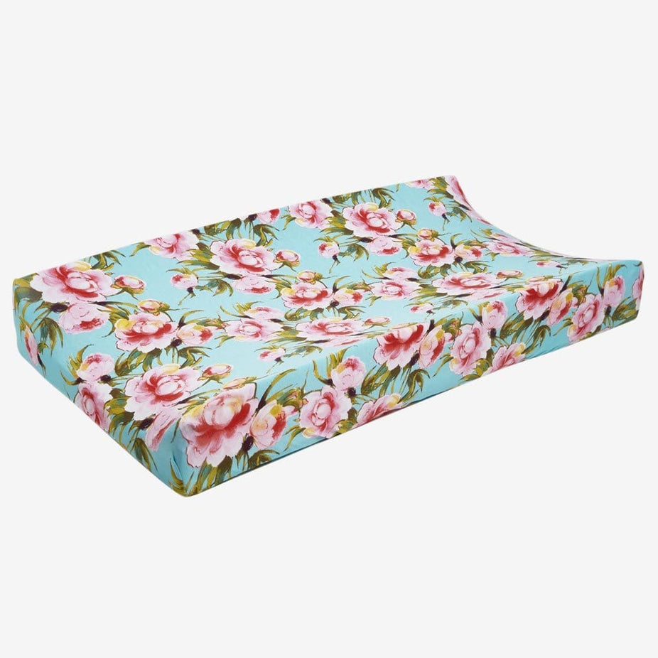 Carolina Floral Changing Pad Cover