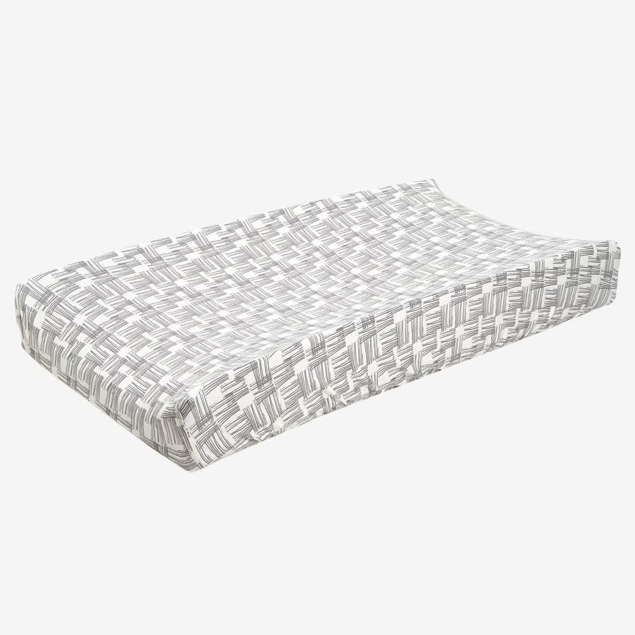 Rivers Gray Changing Pad Cover