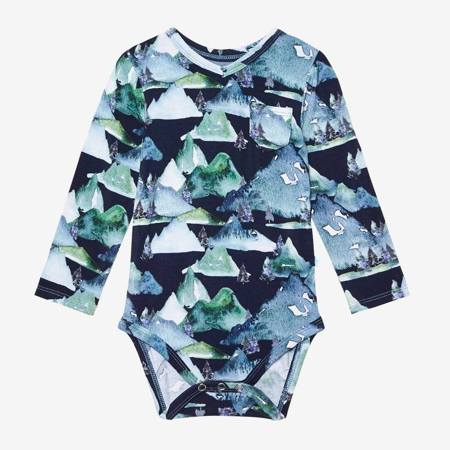 Henry Long Sleeve V-Neck Bodysuit