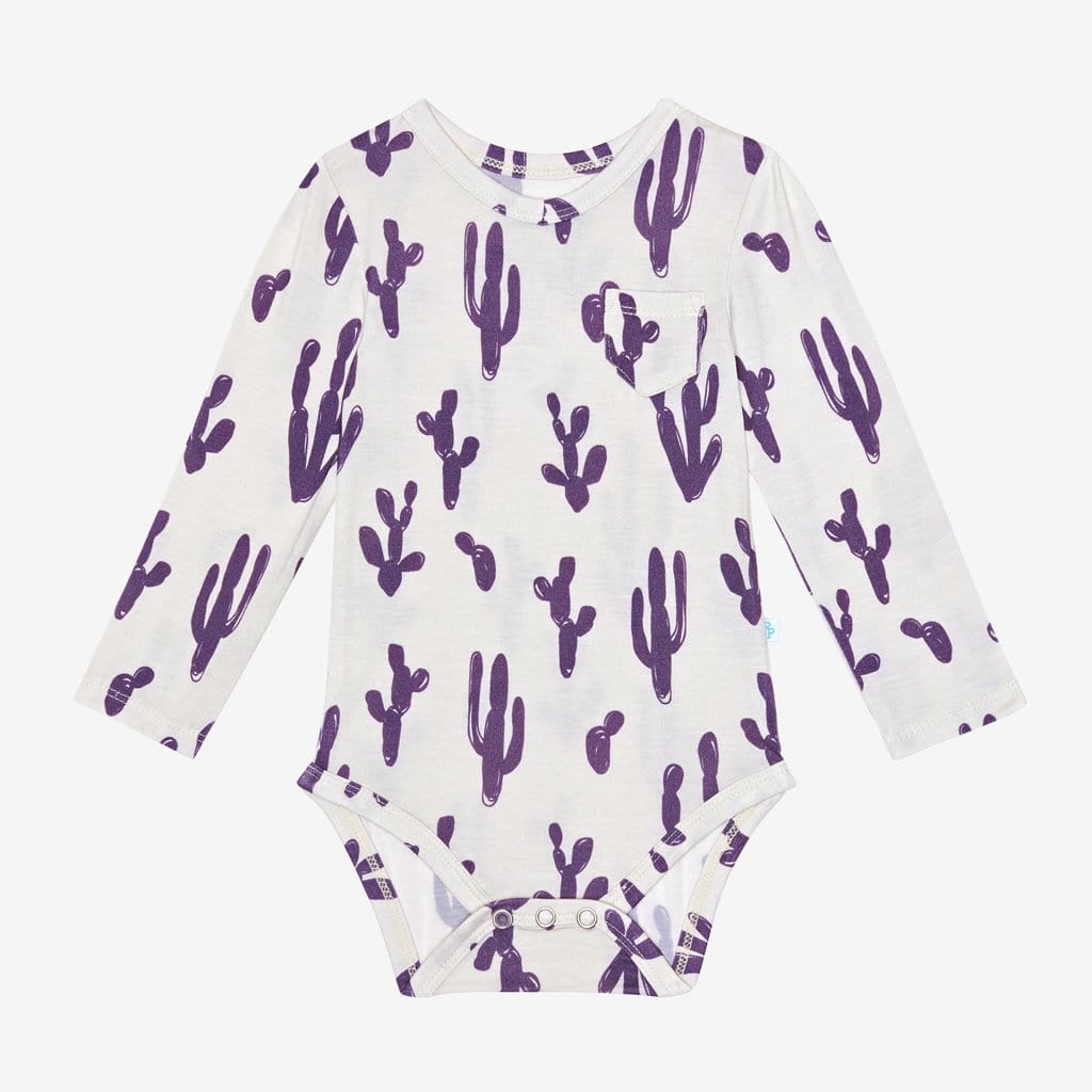 Jackson Cacti Long Sleeve V-Neck Bodysuit