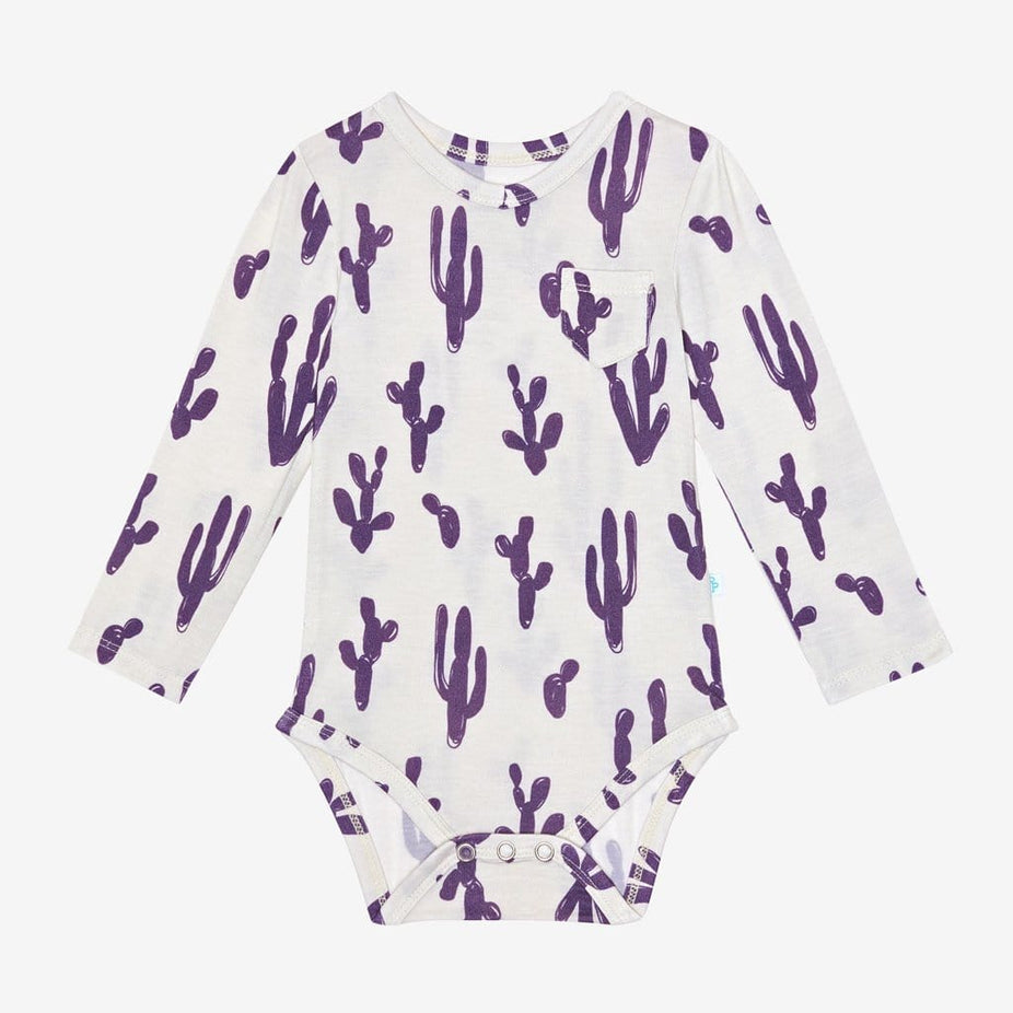 Jackson Cacti Long Sleeve V-Neck Bodysuit