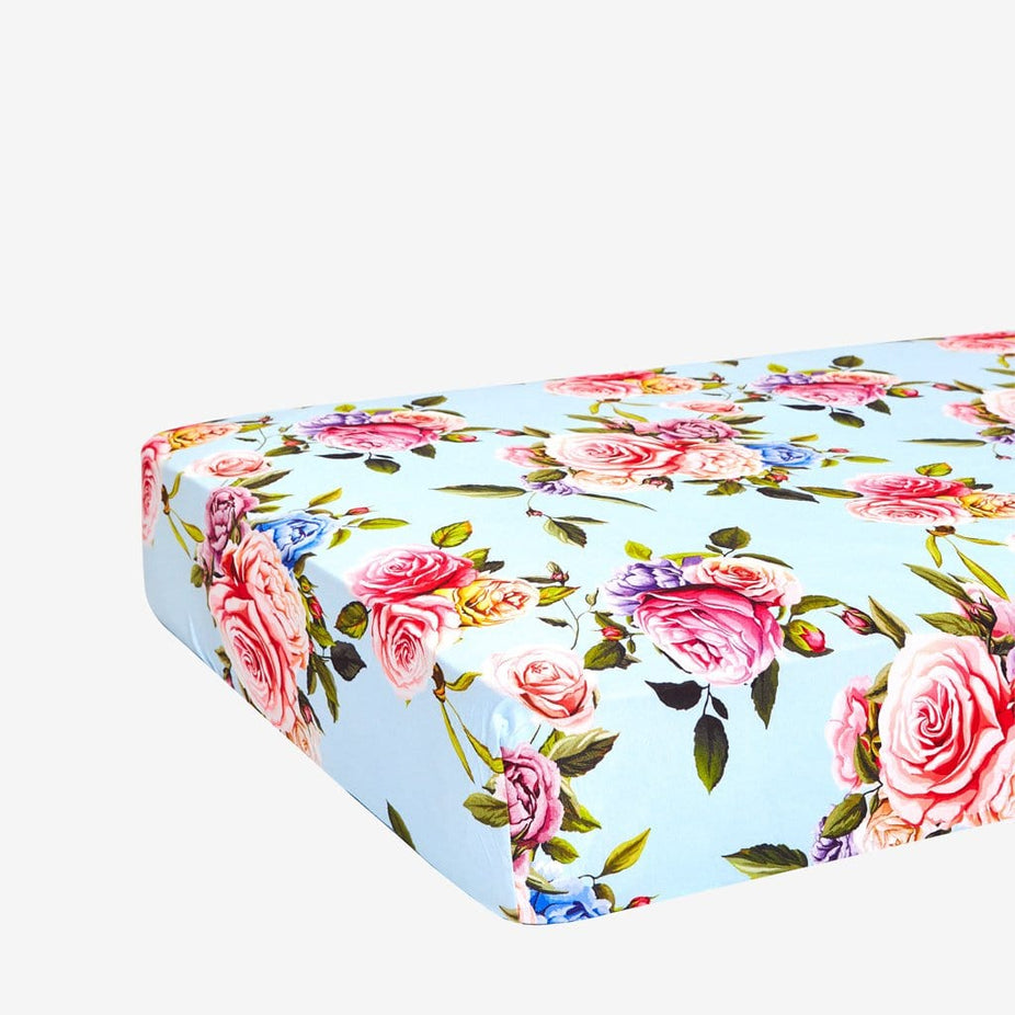 Country Rose Crib Sheet