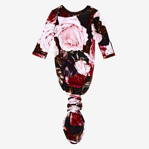 Zoey Floral Knotted Gown