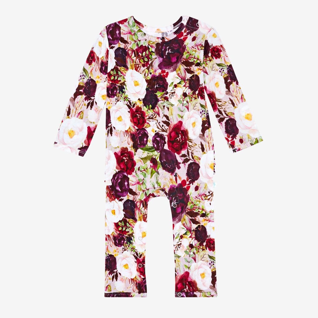 Gracie Floral Ruffled Romper