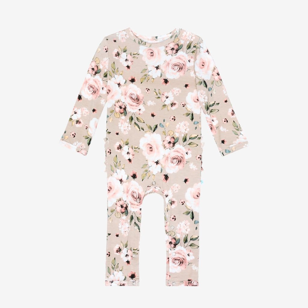 Sienna Floral Ruffled Romper