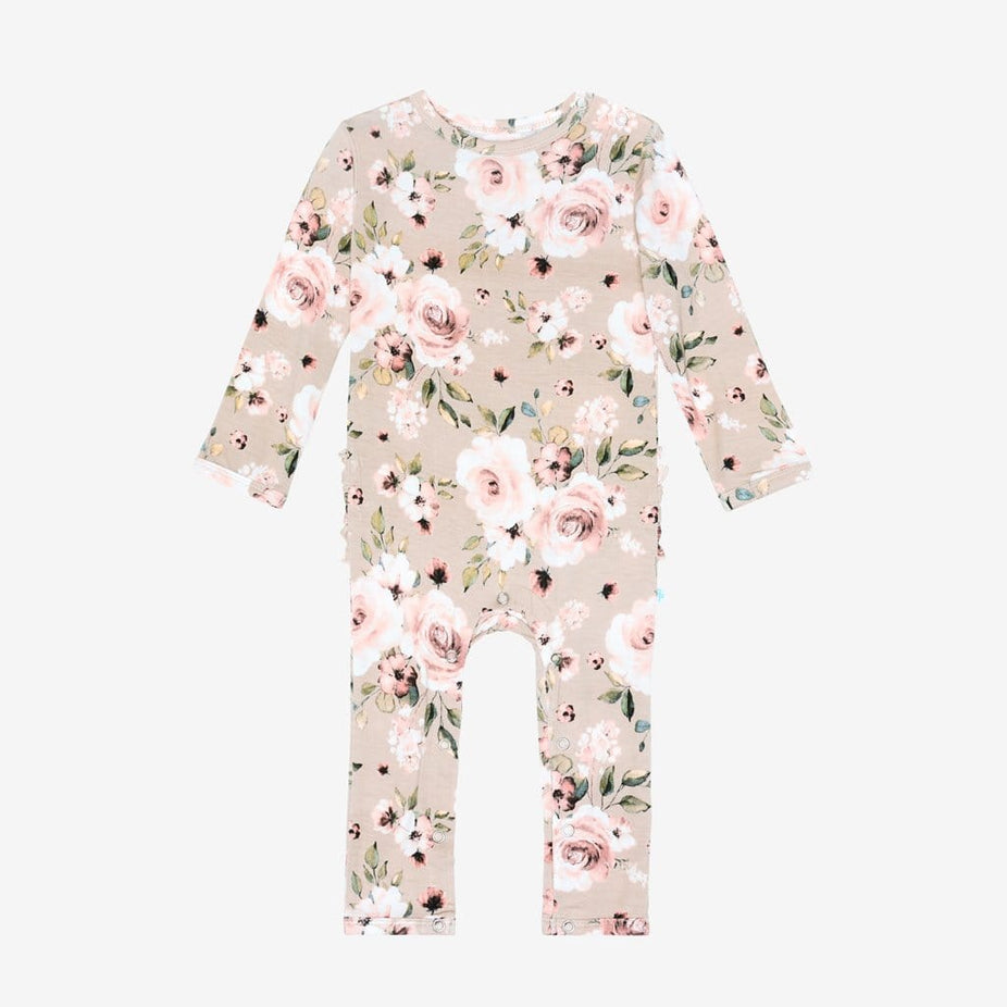 Sienna Floral Ruffled Romper
