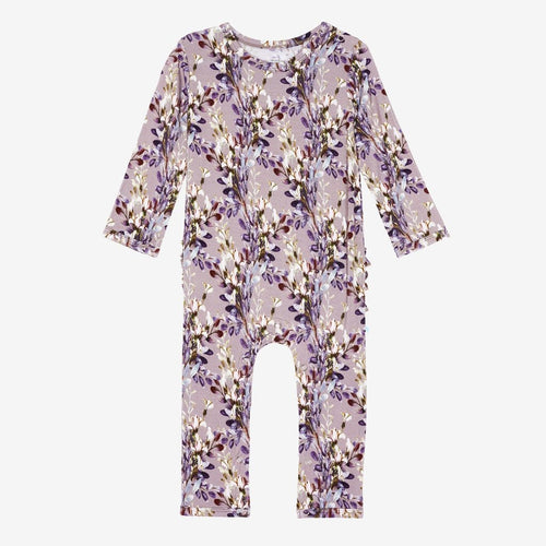 Trinity Floral Ruffled Romper