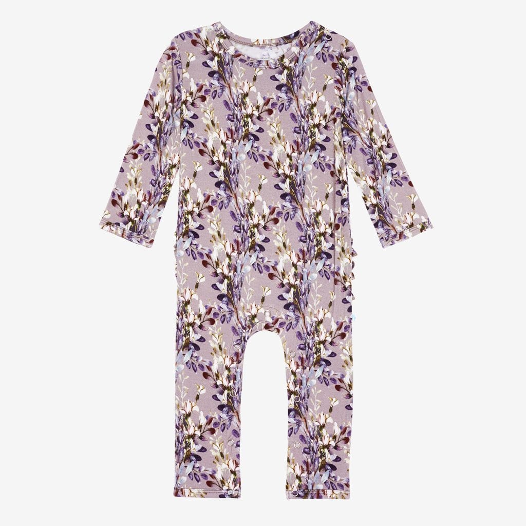 Trinity Floral Ruffled Romper