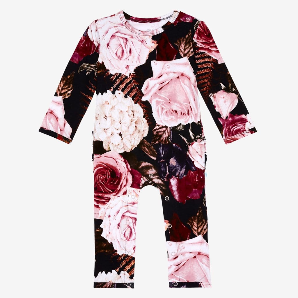 Zoey Floral Ruffled Romper