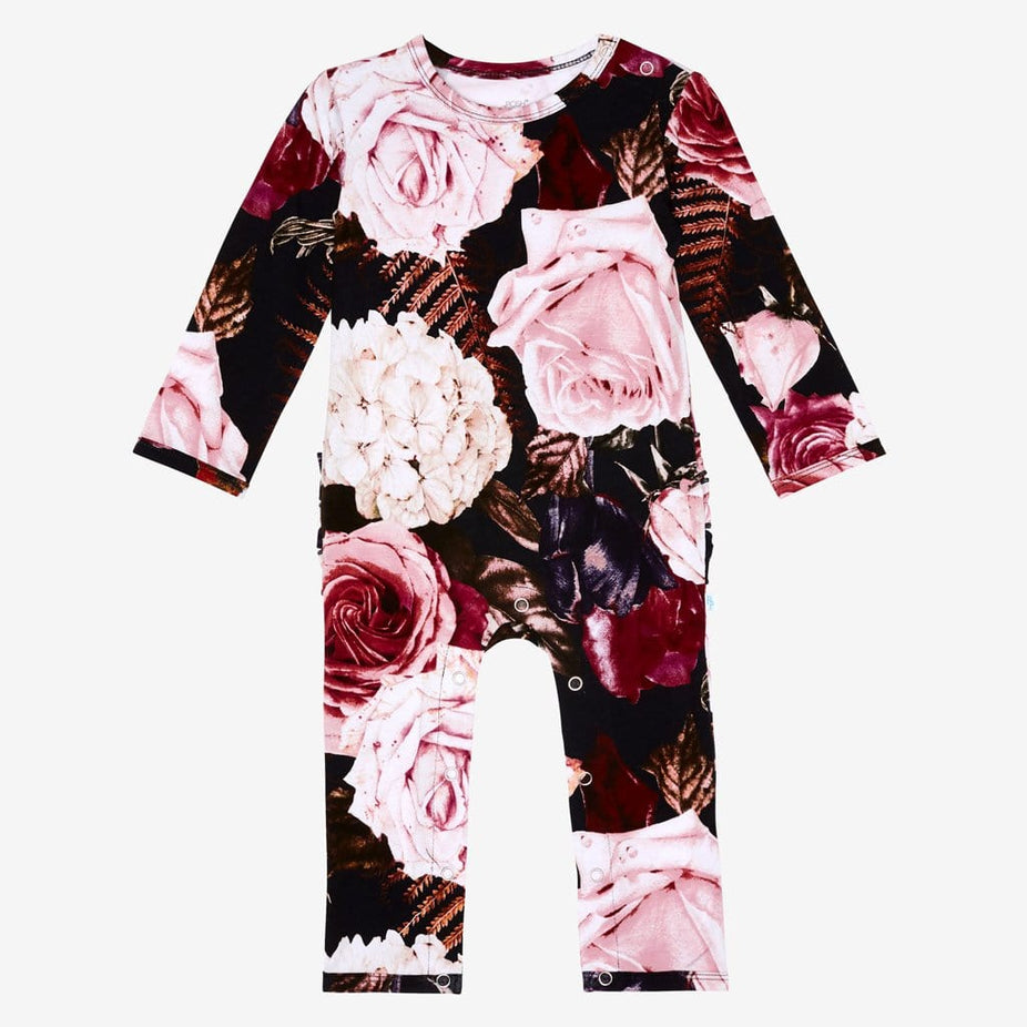 Zoey Floral Ruffled Romper