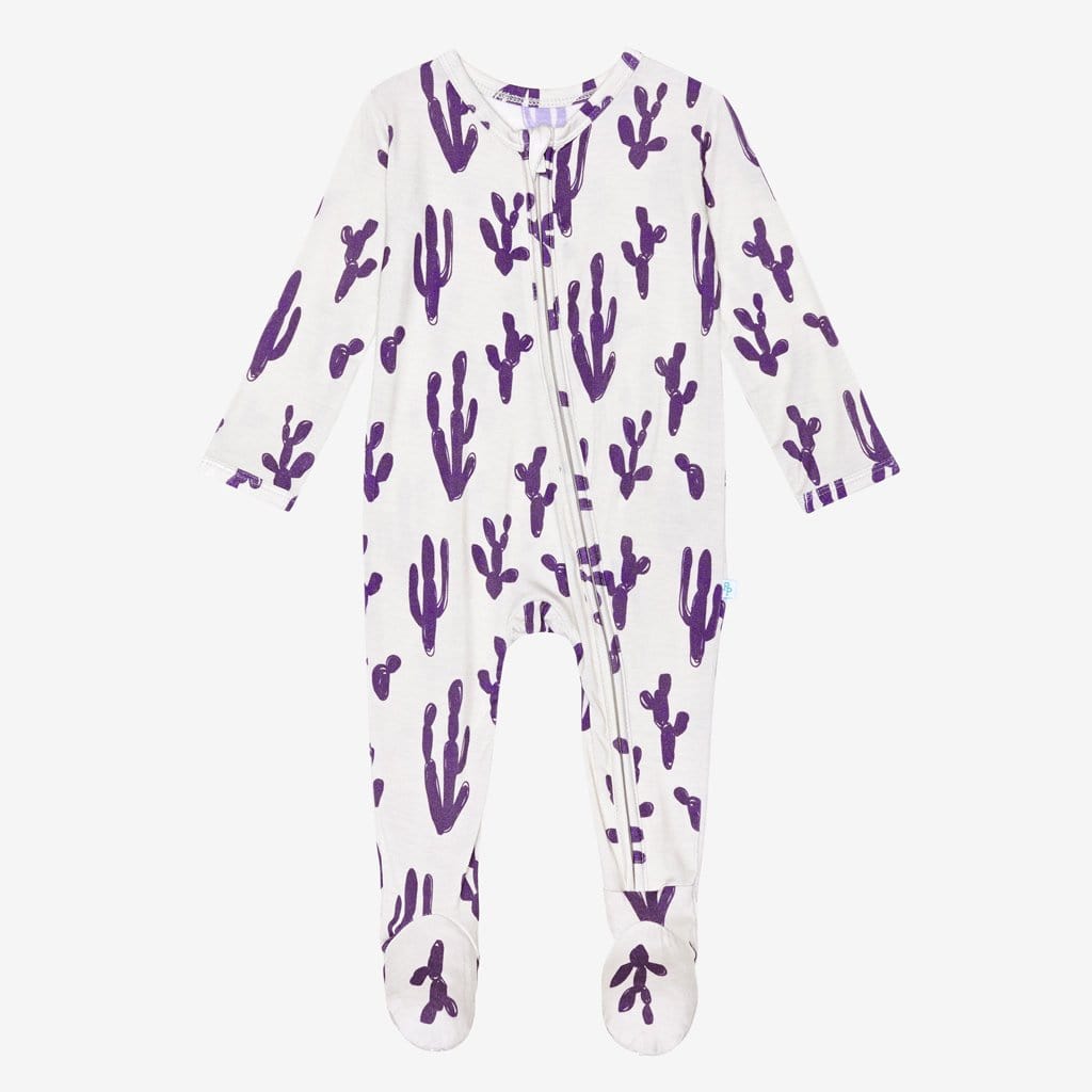 Jackson Cacti Footie Zippered One Piece