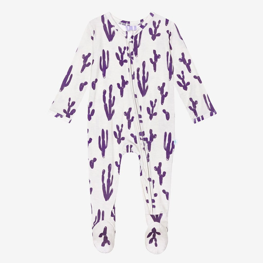 Jackson Cacti Footie Zippered One Piece