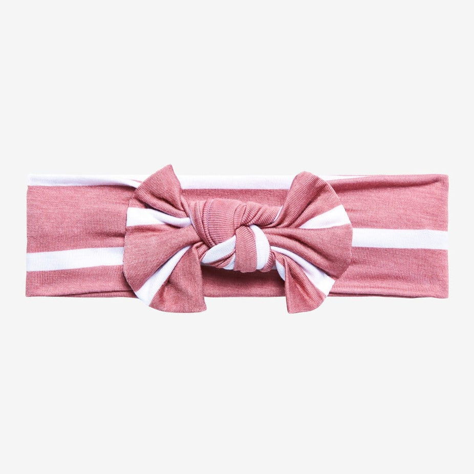 Blush Rose Stripe Headwrap