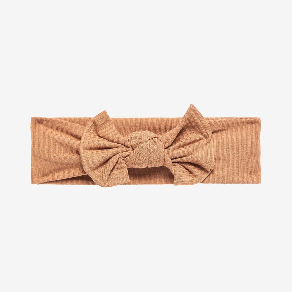 Dark Nude Ribbed Headwrap