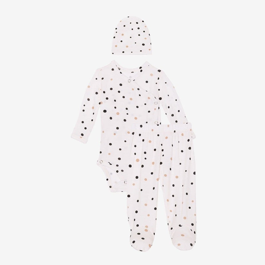 Jamie Polka Dot Kimono Set
