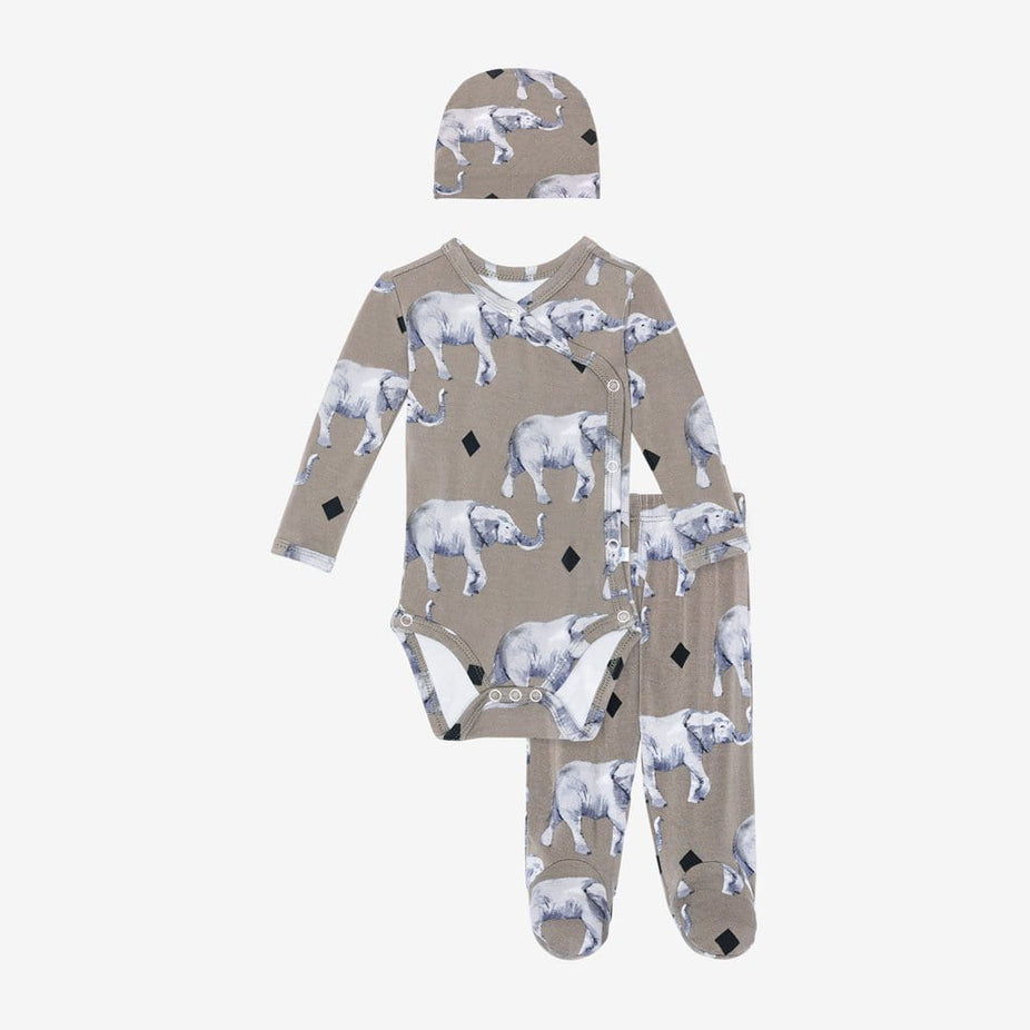 Rocco Elephant Kimono Set