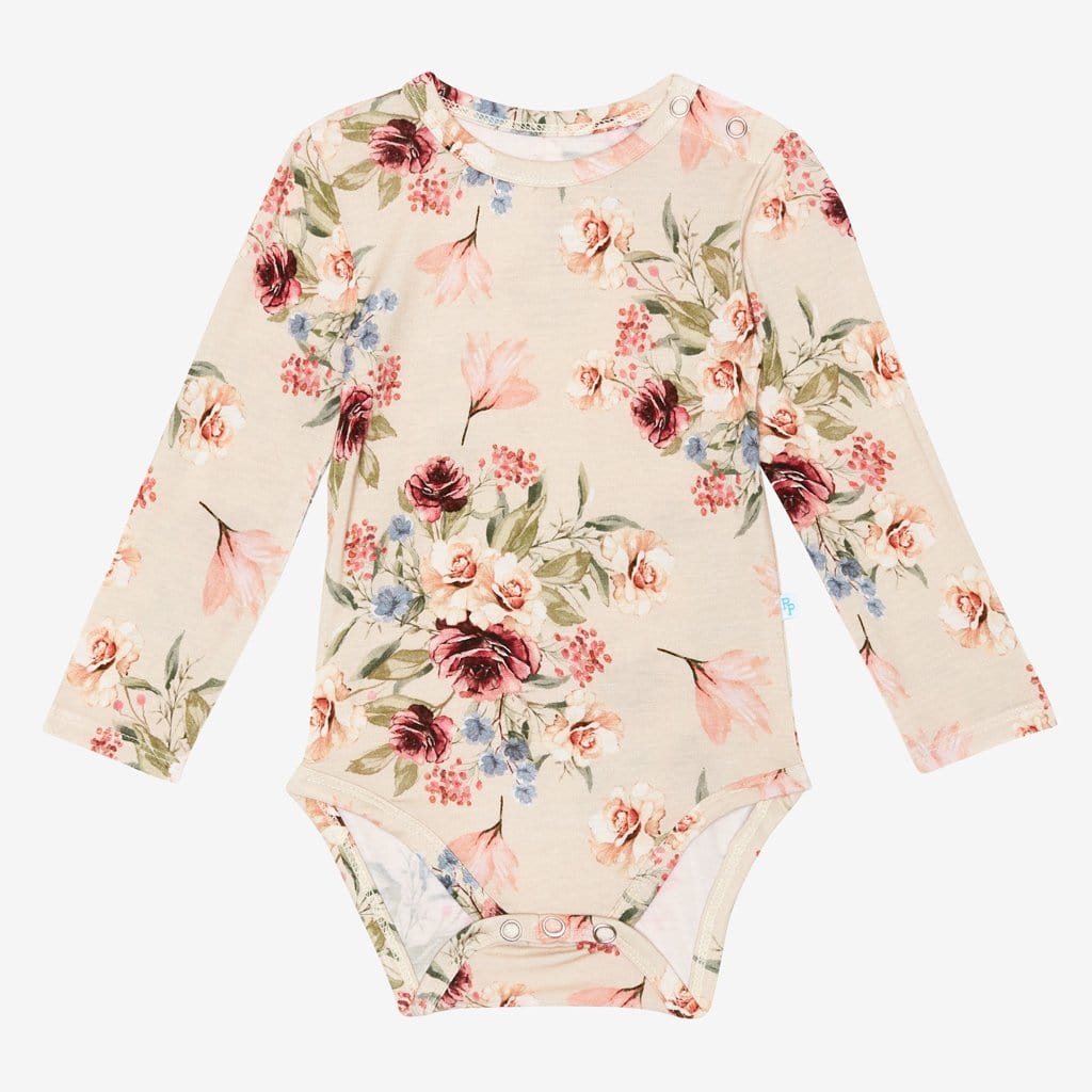 Gia Floral Long Sleeve Bodysuit