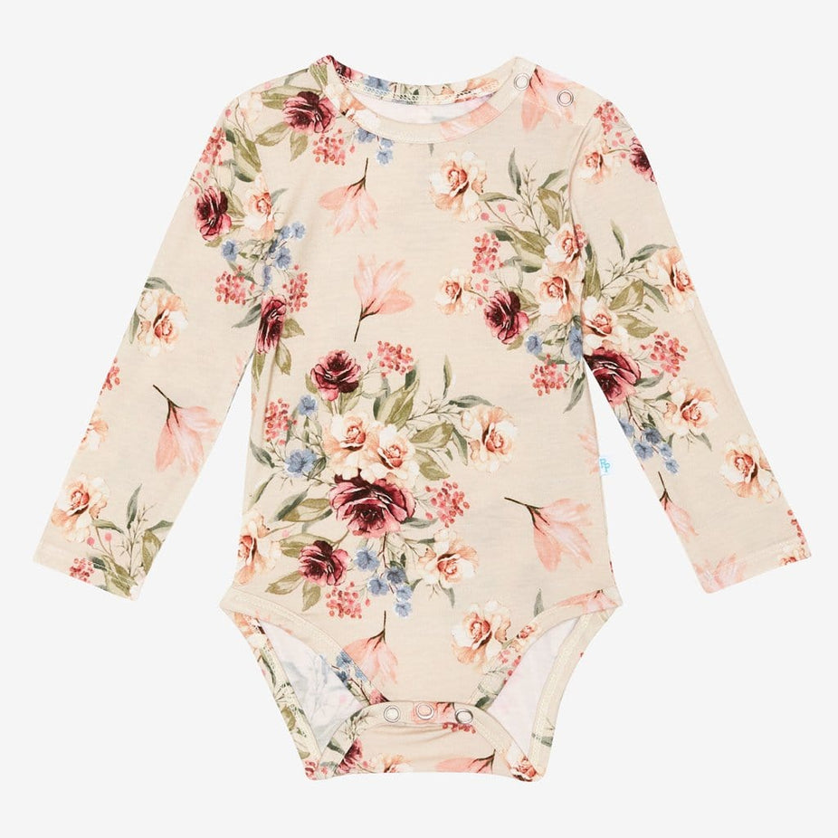 Gia Floral Long Sleeve Bodysuit