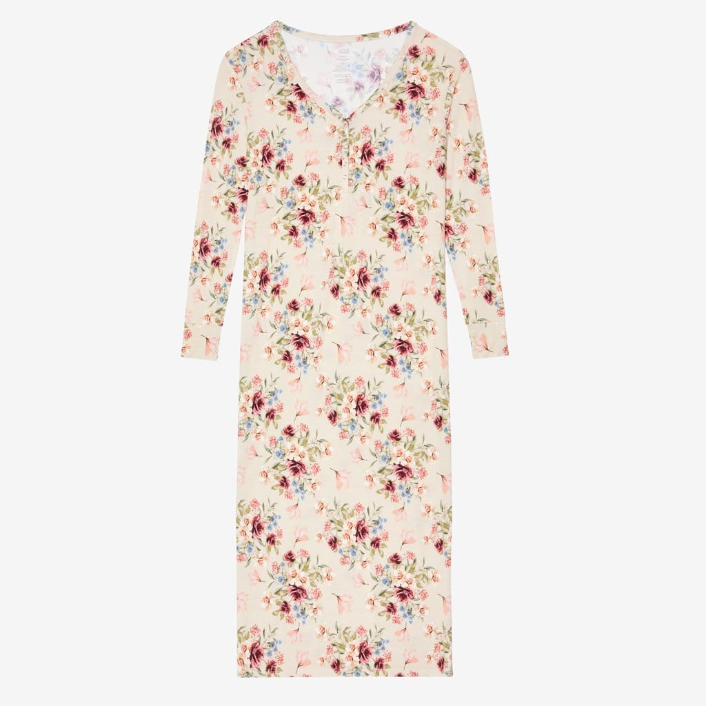 Gia Floral Long Sleeve Maxi Dress