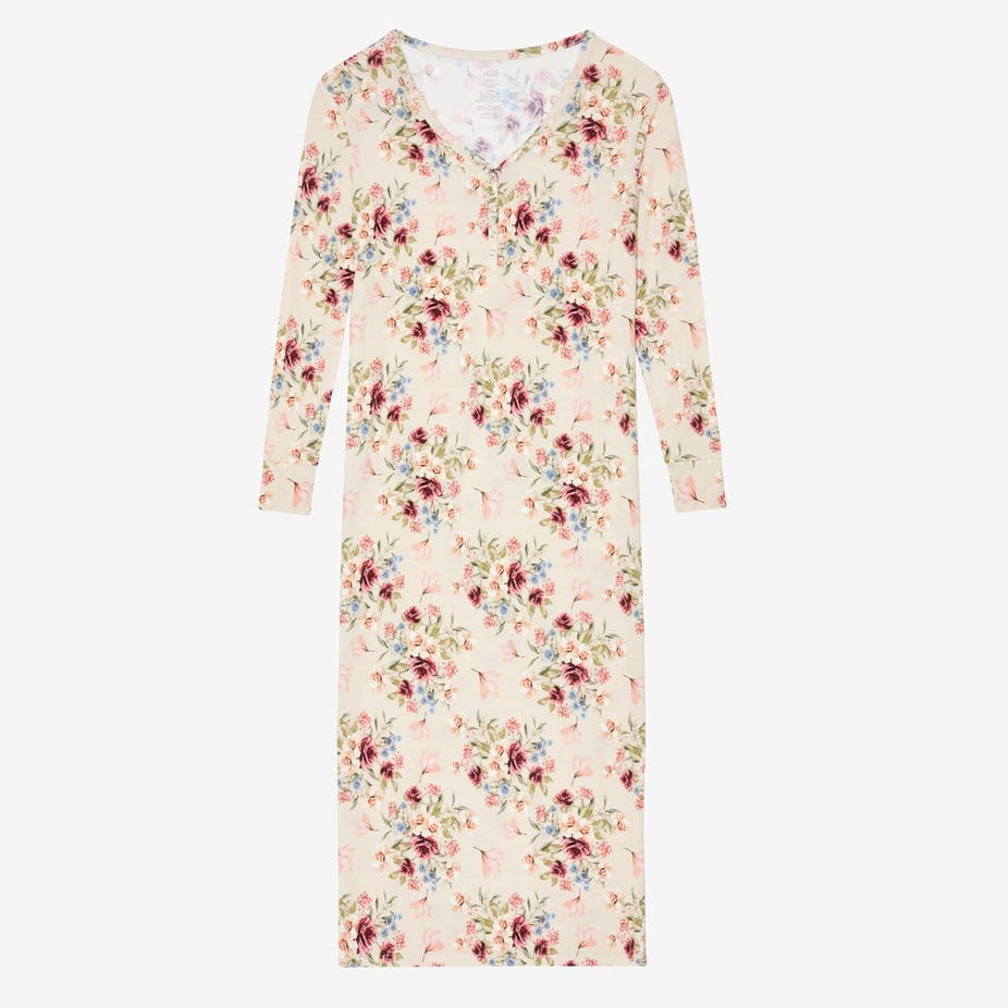 Gia Floral Long Sleeve Maxi Dress